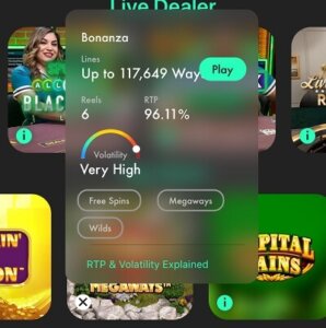 Bet365 casino rtp