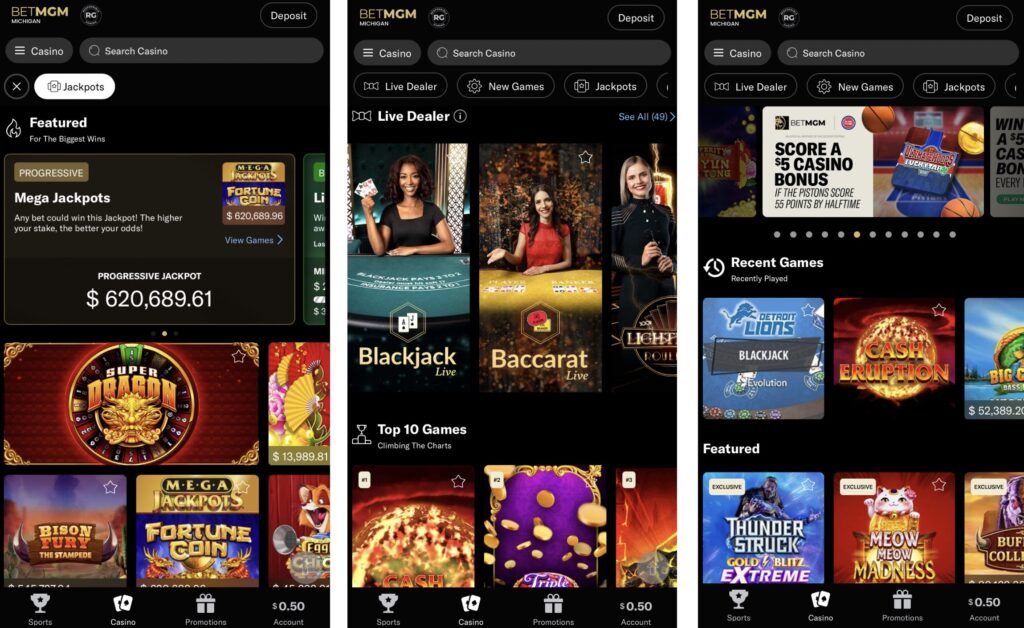 US Legal Online Casinos BetMGM Casino