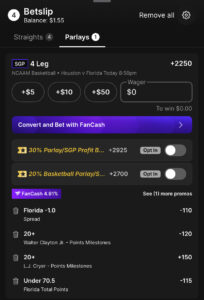 FanCash at Fanatics Sportsbook