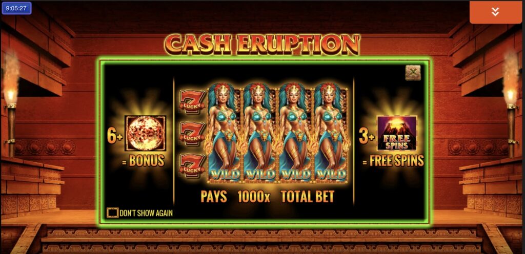 Progressive Slot Cash Eruption