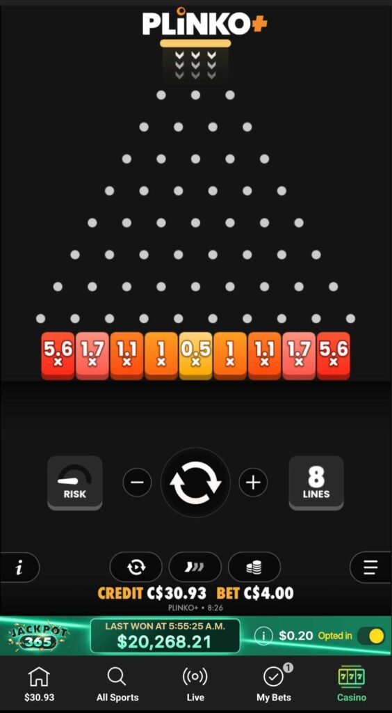 bet365 canada online casino promo