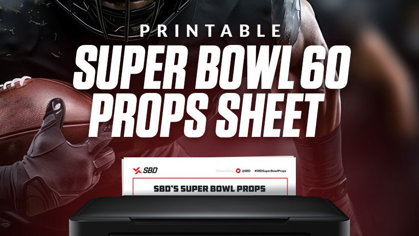 Super Bowl 60 props sheet