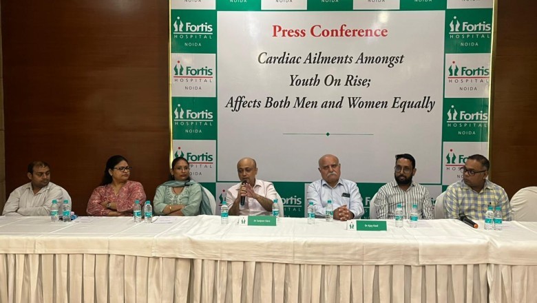 Cardiac ailments amongst youth on rise; Affects Both Men and Women equally - Indicate Cardiologists at Fortis Hospital, Noida