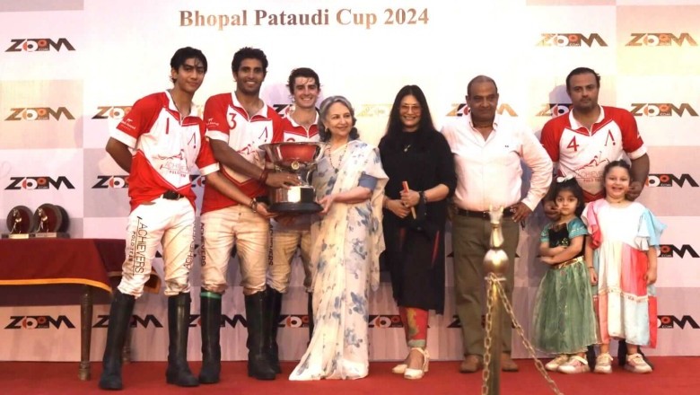 Sharmila Tagore Attended Bhopal Pataudi Cup Tournament Held In Delhi