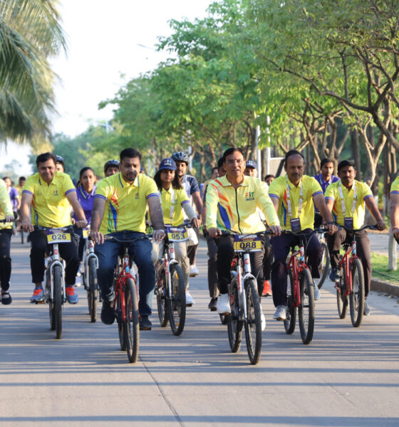 Ministers, Athletes Joins Dr. Mansukh Mandaviya in Unique Cycle Rally to Mark International Women’s Day